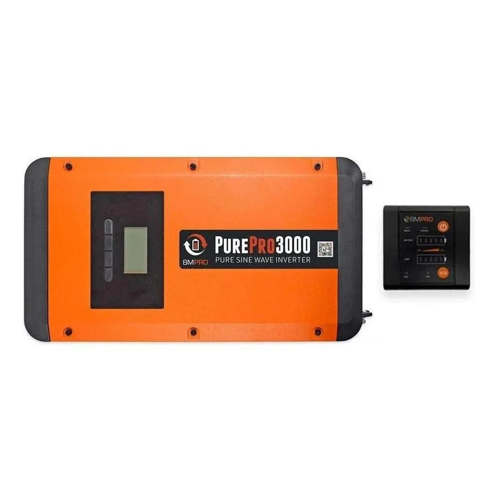 BMPRO Pure Pro Pure Sine wave 3000W Inverter with Remote Screen - Image 4