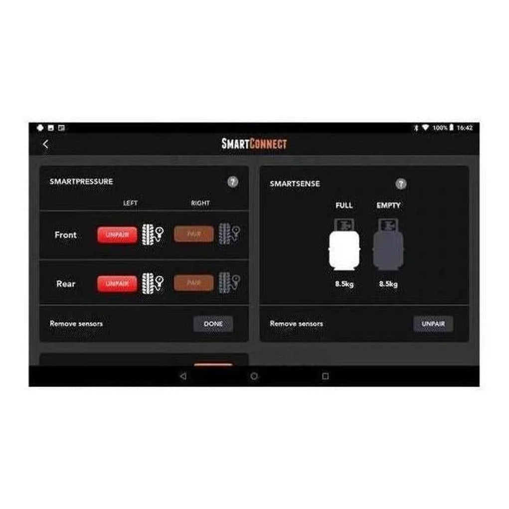 BMPRO Smart Connect Kit 1 x Gas / 1 x Temp / 2 x Tire Press Monitoring Sensors - Image 3