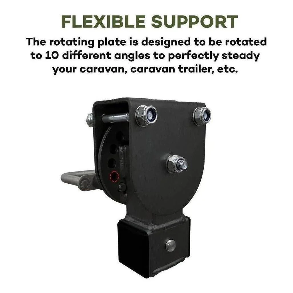 Iluma Drop Down Stabilizer leg Corner Steadies 620mm Black - Image 3