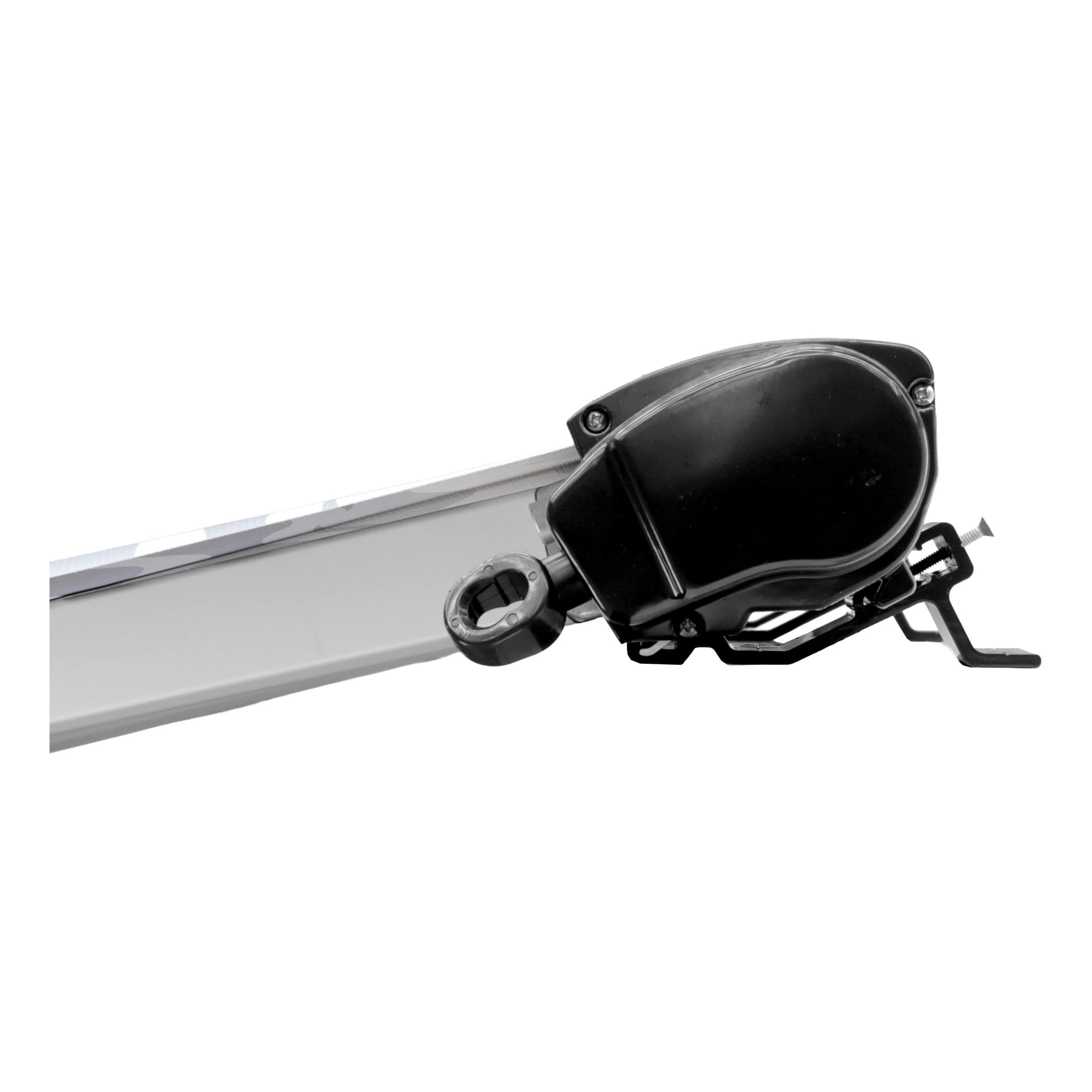 Finch Awning Top Mount Manual Inc Support Leg 3.5 x 2.5m Black - Image 4